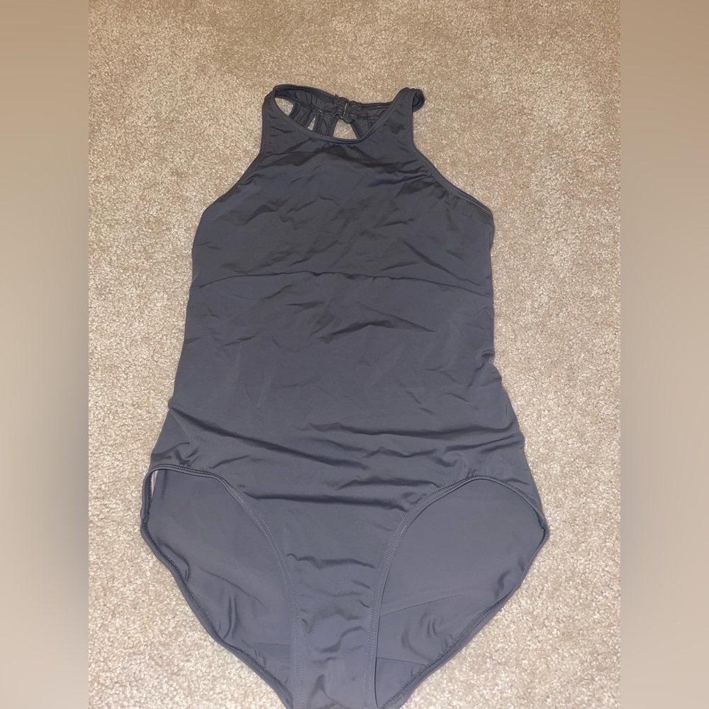 Grey women’s dance Leotard size S